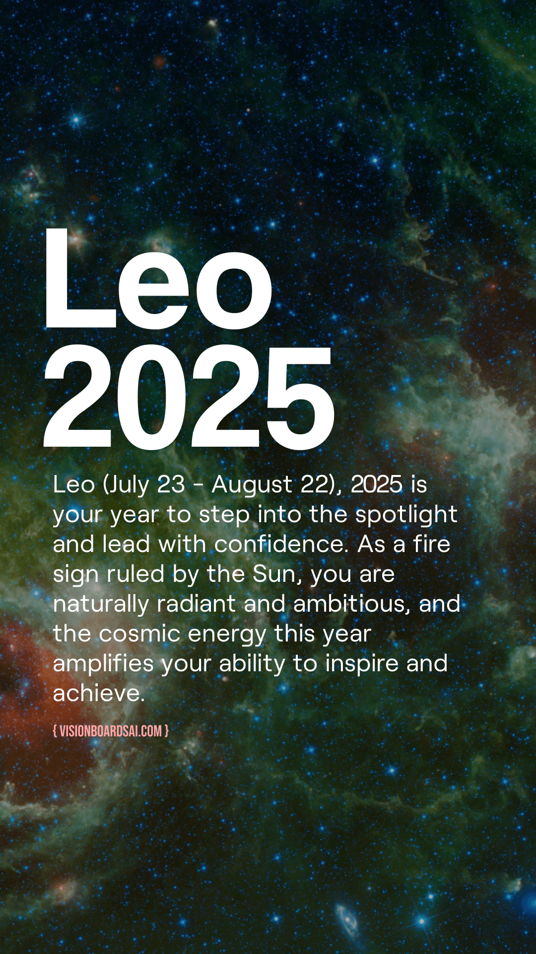 Leo 2025 Horoscope: Shine Bright and Embrace Your Destiny